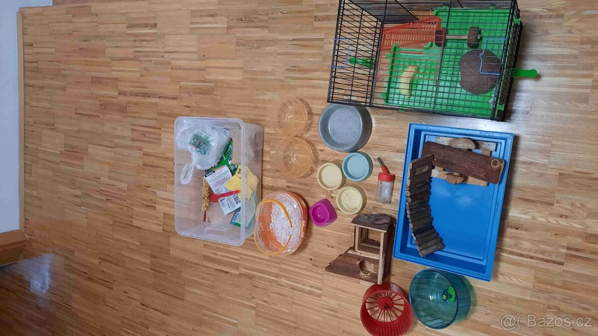 Klec + příslušenství pro křečka - 5