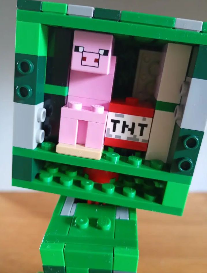 Minecraft lego Creeper - 5