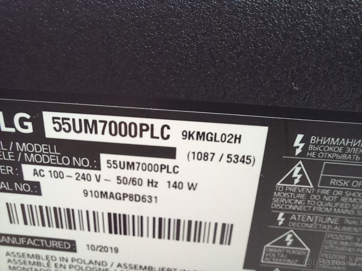 Smart LG 138 cm, 55" - 5