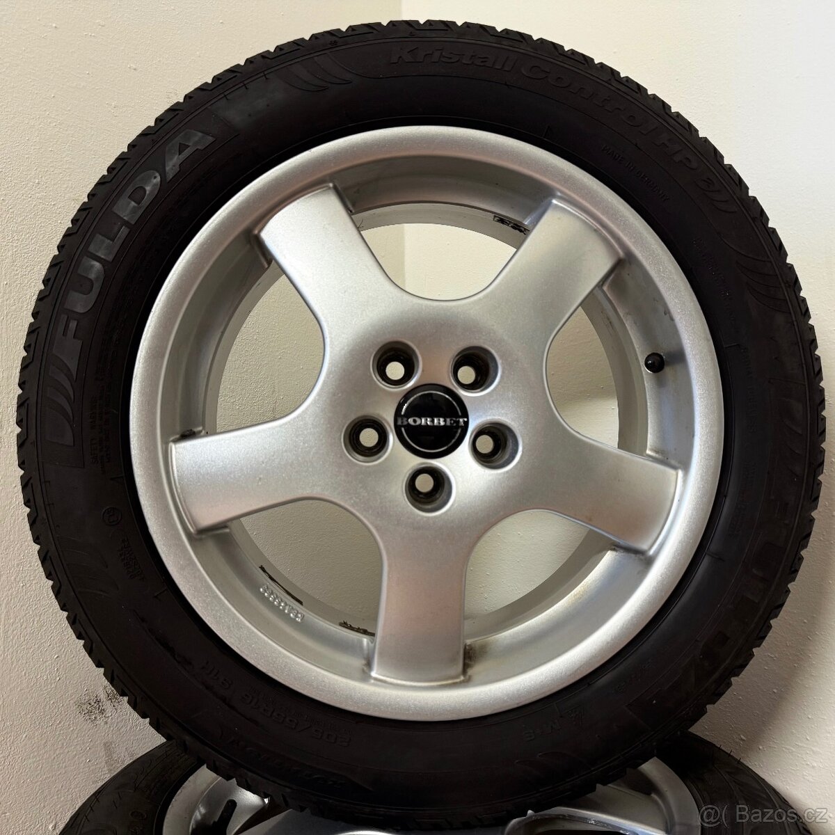 VW/ŠKODA/SEAT 5x100 R16 ET38+ZIMNÍ 205/55R16 7,5mm - 5