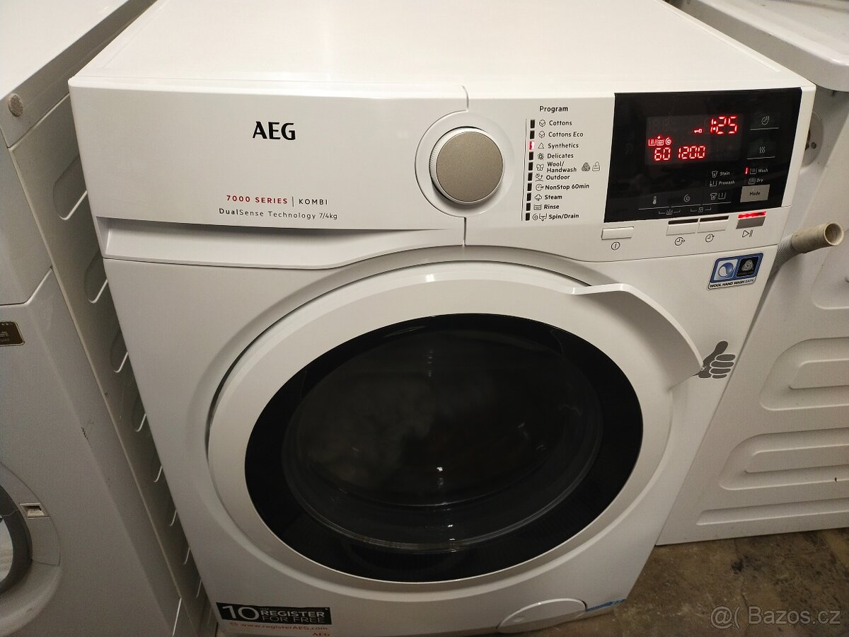 Prodám pračku se sušičkou značky AEG 7/4kg--- Dovezu 7/4 - 5
