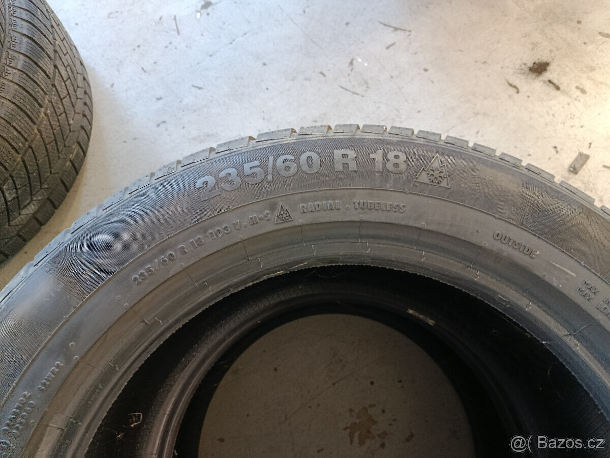 Sada Continental WinterContact 255/55R18/2ks/+235/60R18. - 5