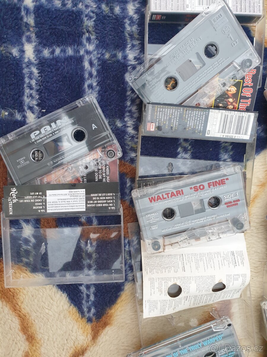 Prodám originální kazety MC- heavy METAL - 5