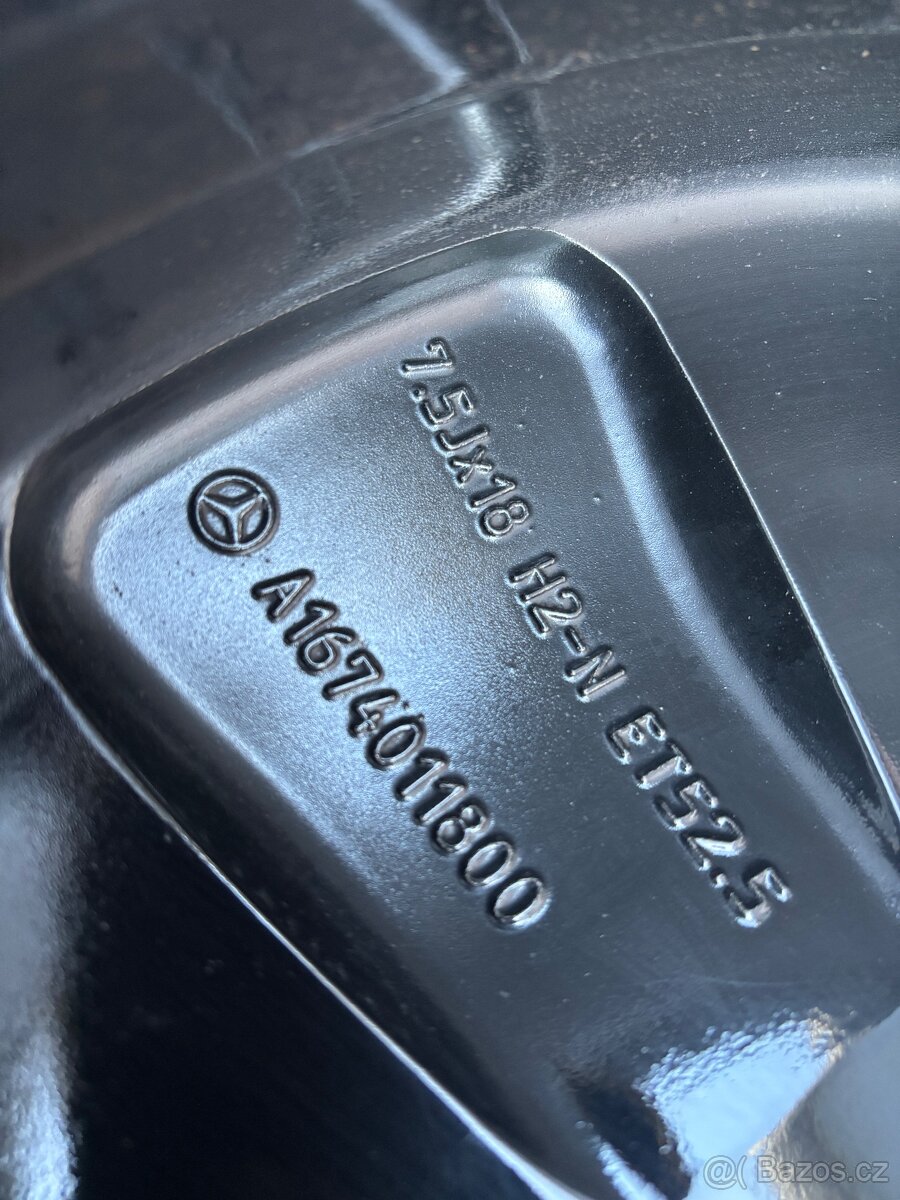 Originální alu kola Mercedes-Benz V-Klasse 245/45/18 zimní - 5
