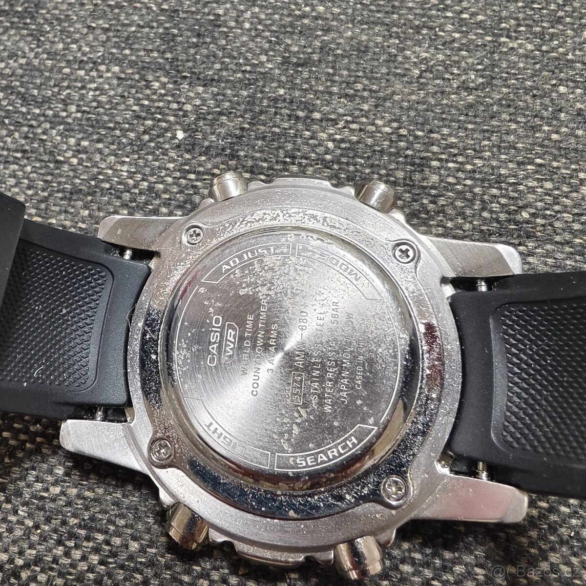 Pánské hodinky CASIO-duální čas - 5