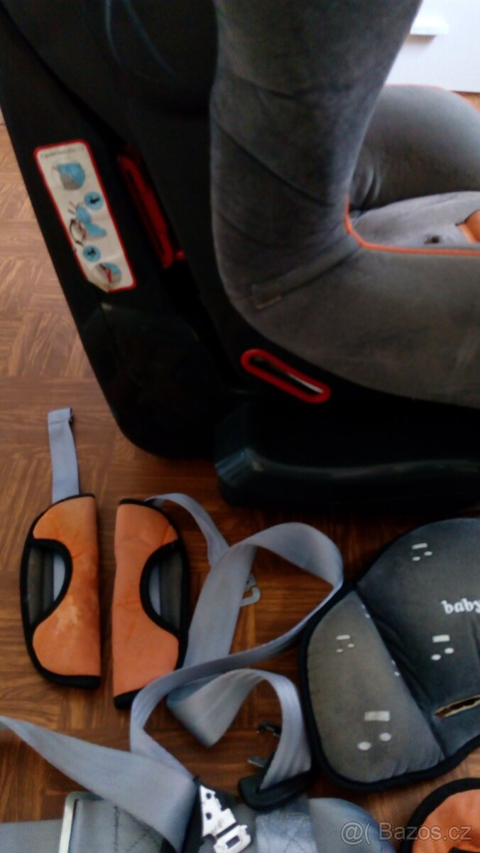 Autosedačka 9-25 kg, polohovací - 5