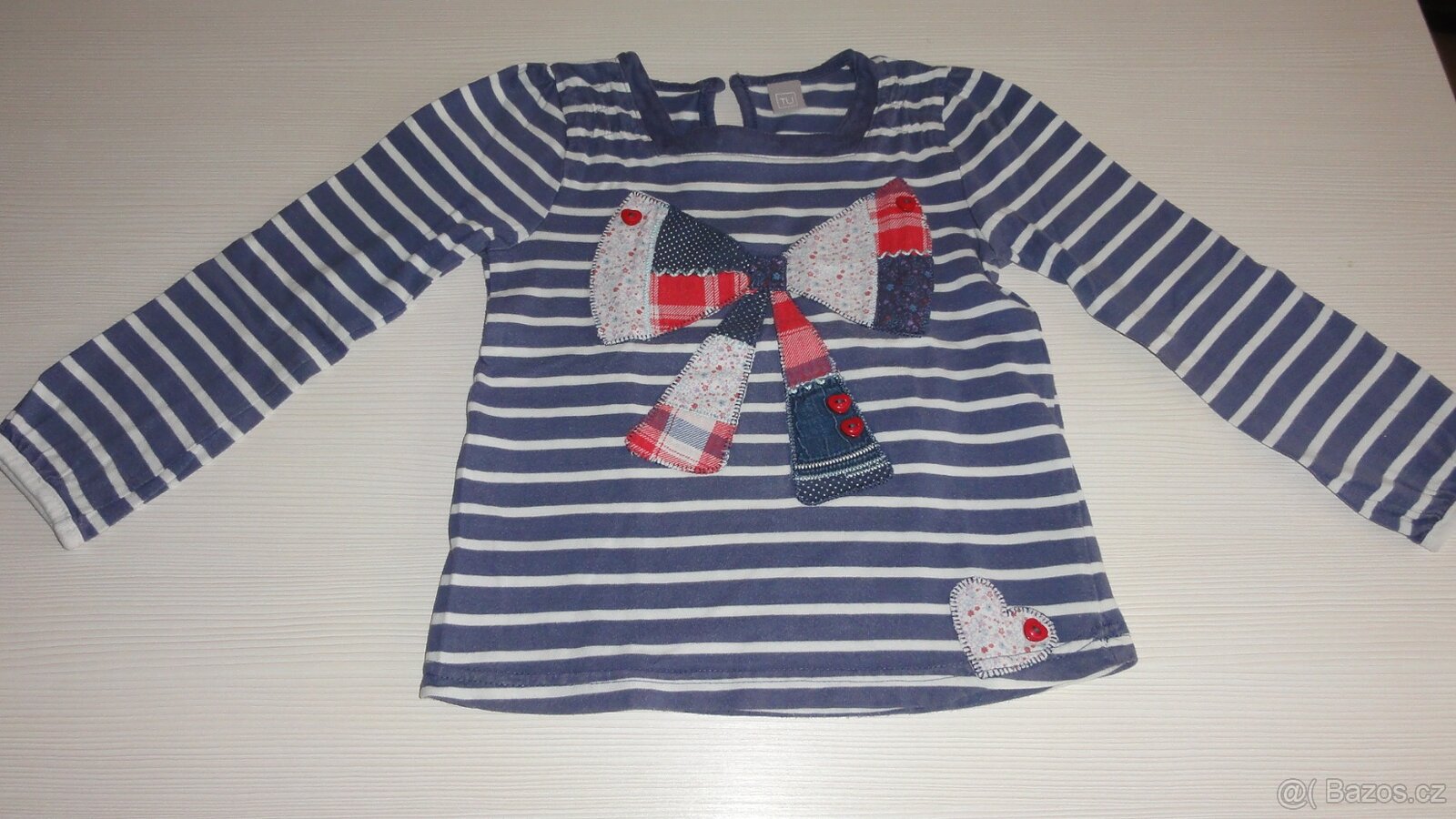 Trička dlouhý rukáv vel. 110 a 116 - 5