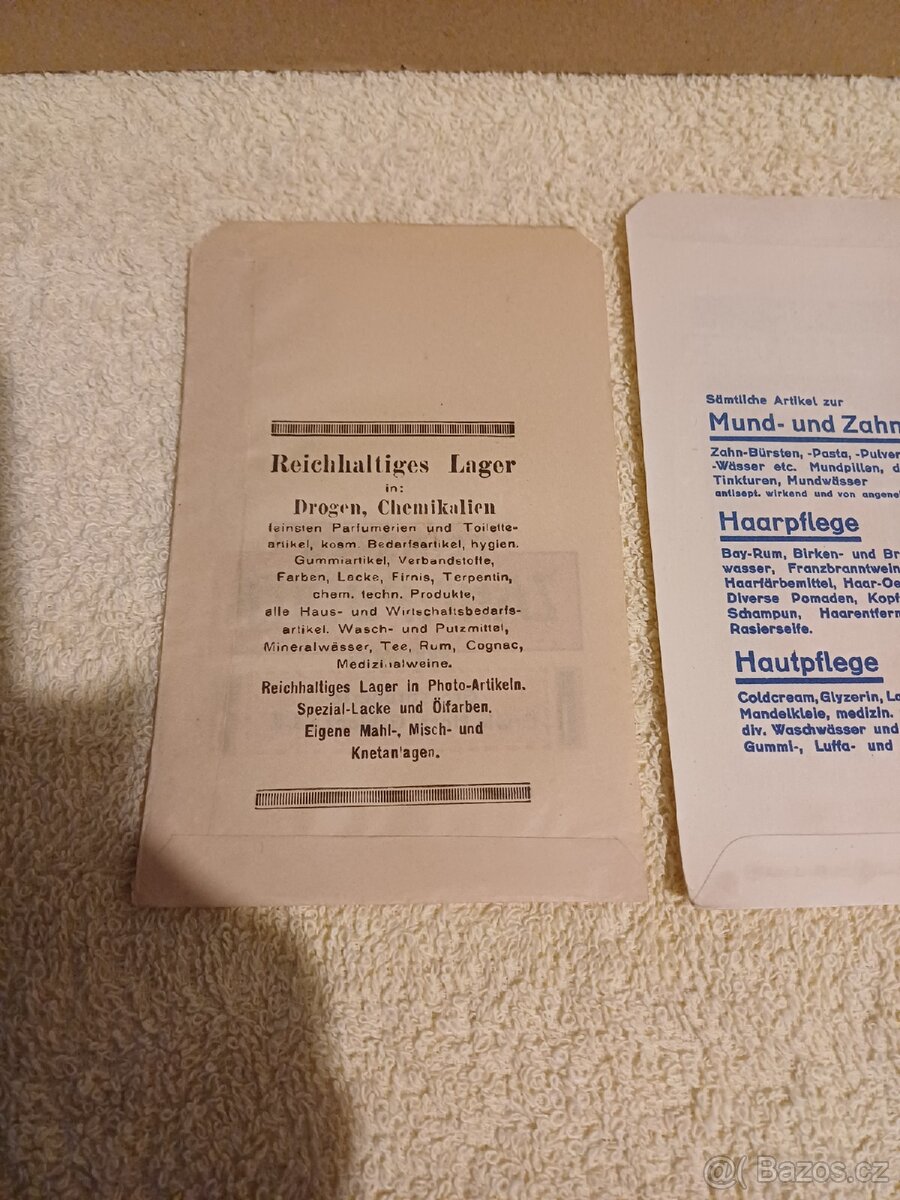 Staré reklamní sáčky. - 5