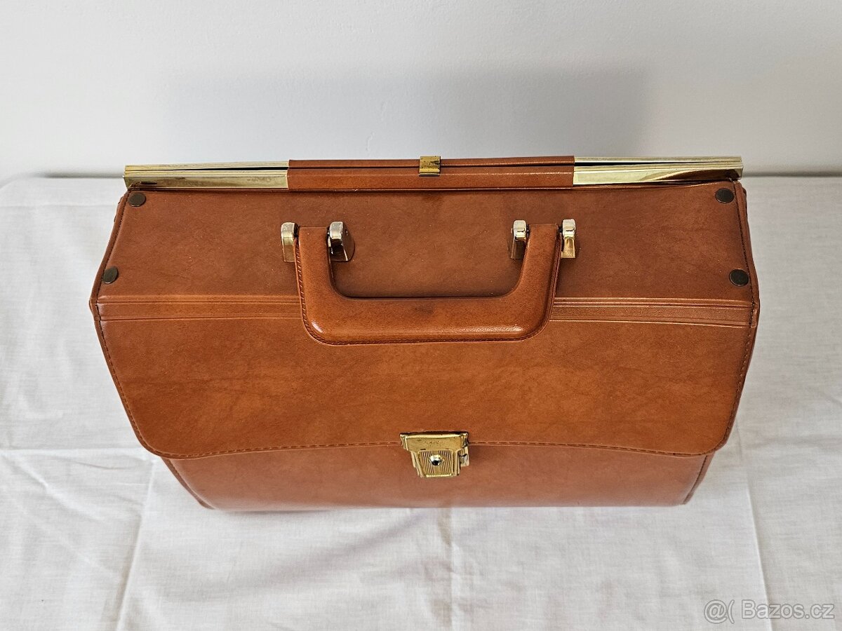 Stará kožená aktovka - 5