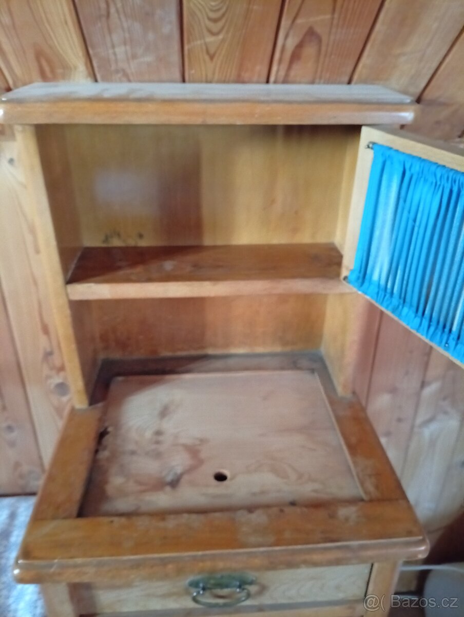 Noční stolek Retro 2ks - 5