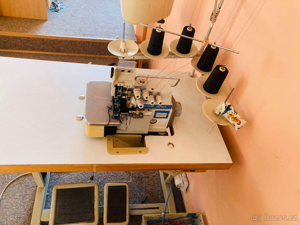 Prodám průmyslový šicí stroj Overlock - 5