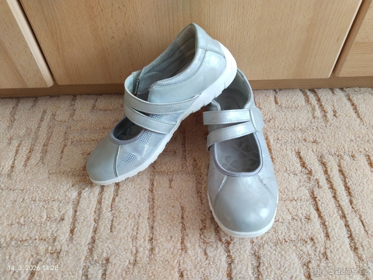 Kožené baleríny Cortina 37 - 5