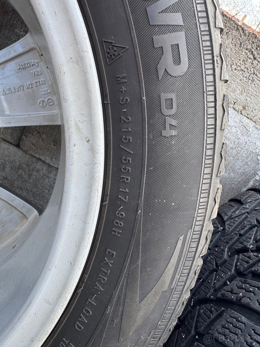 Alu kola 215/55 R17 - 5