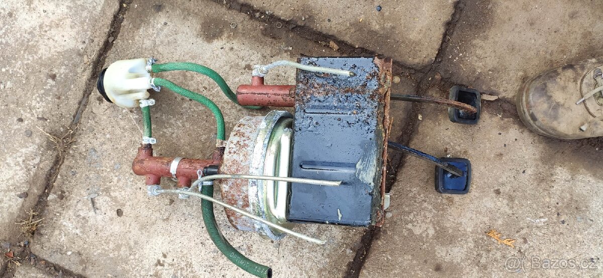 Pedalová konzole škoda 120l 105l 130l Rapid - 5