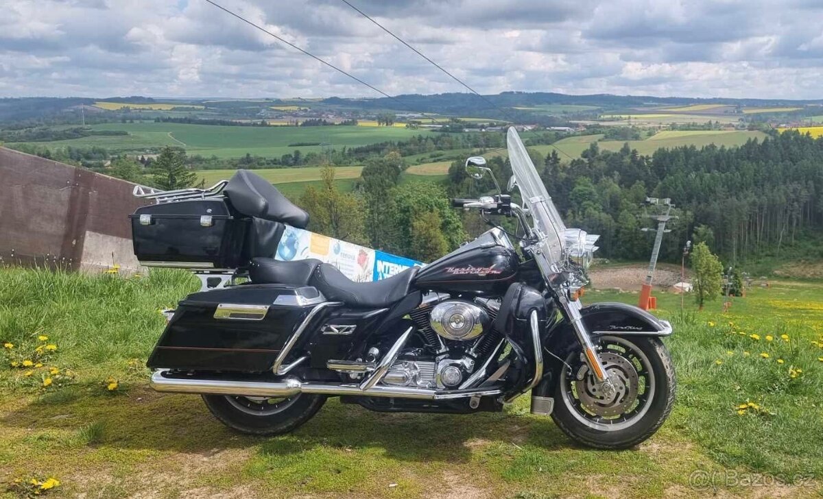 Harley davidson Road king 2002 podvozek Öhlins,tažné zařízen - 5