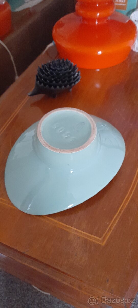 Retro popelník jezek a miska Kravsko 60. Léta - 5