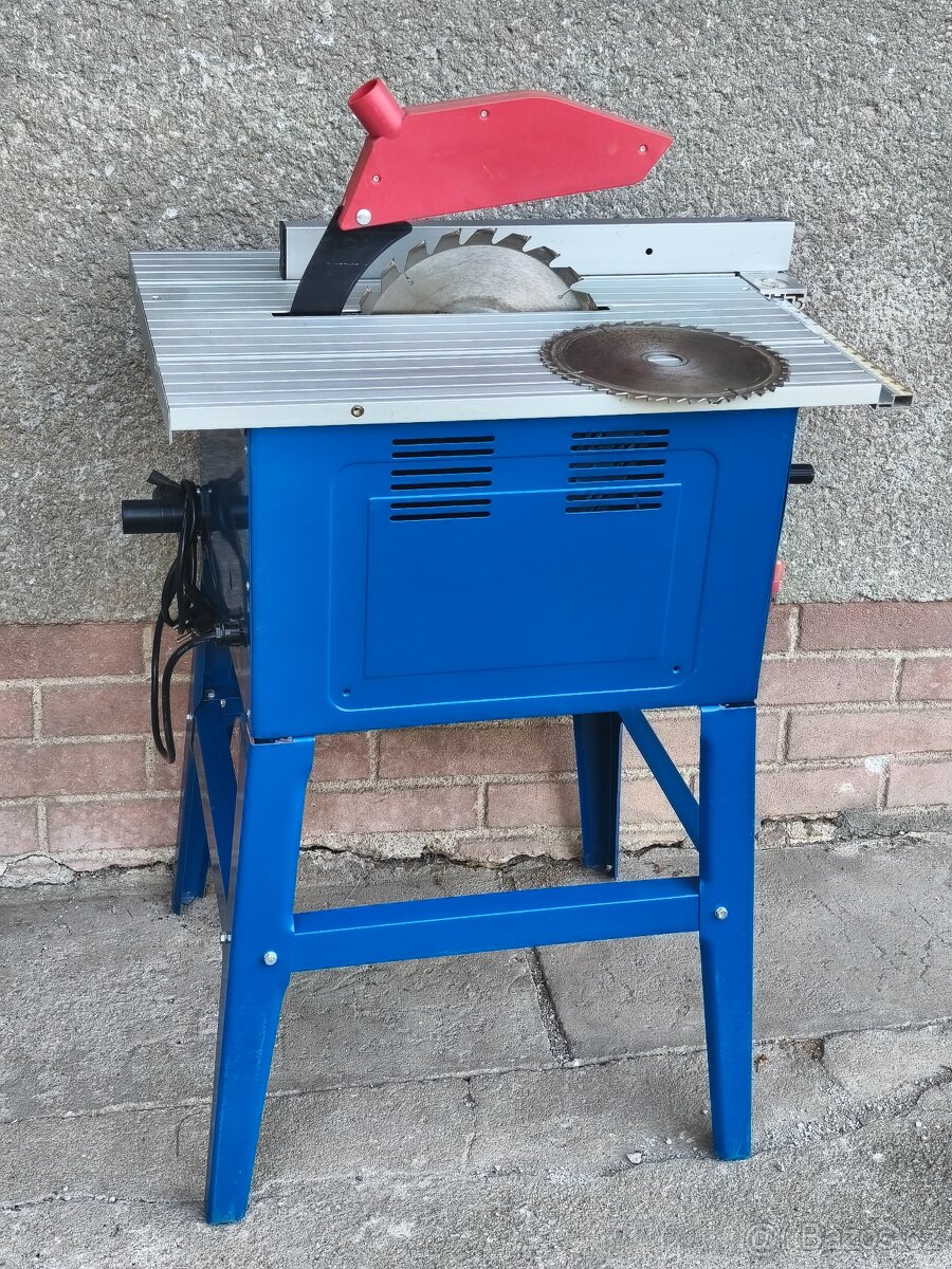 Prodám stolní kotoučovou pilu CMI RTS 250 -HLINÍKOVÝ STŮL. - 5