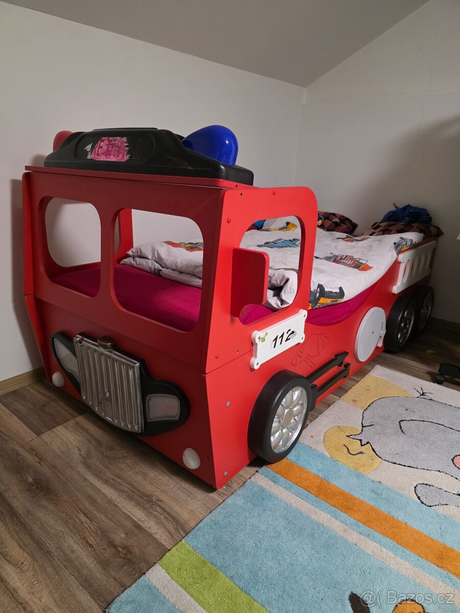 Dětská postel hasiči - 5