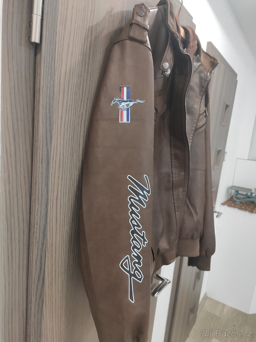 KOŽENÁ BUNDA MUSTANG - NOVÁ - 5