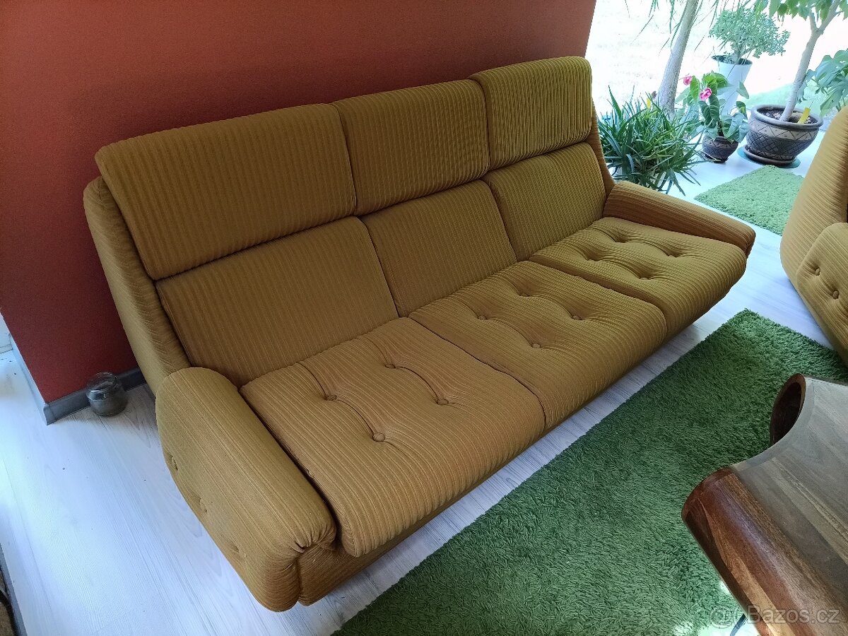 Retro sedací souprava JITONA. ČSSR 70.léta - 5