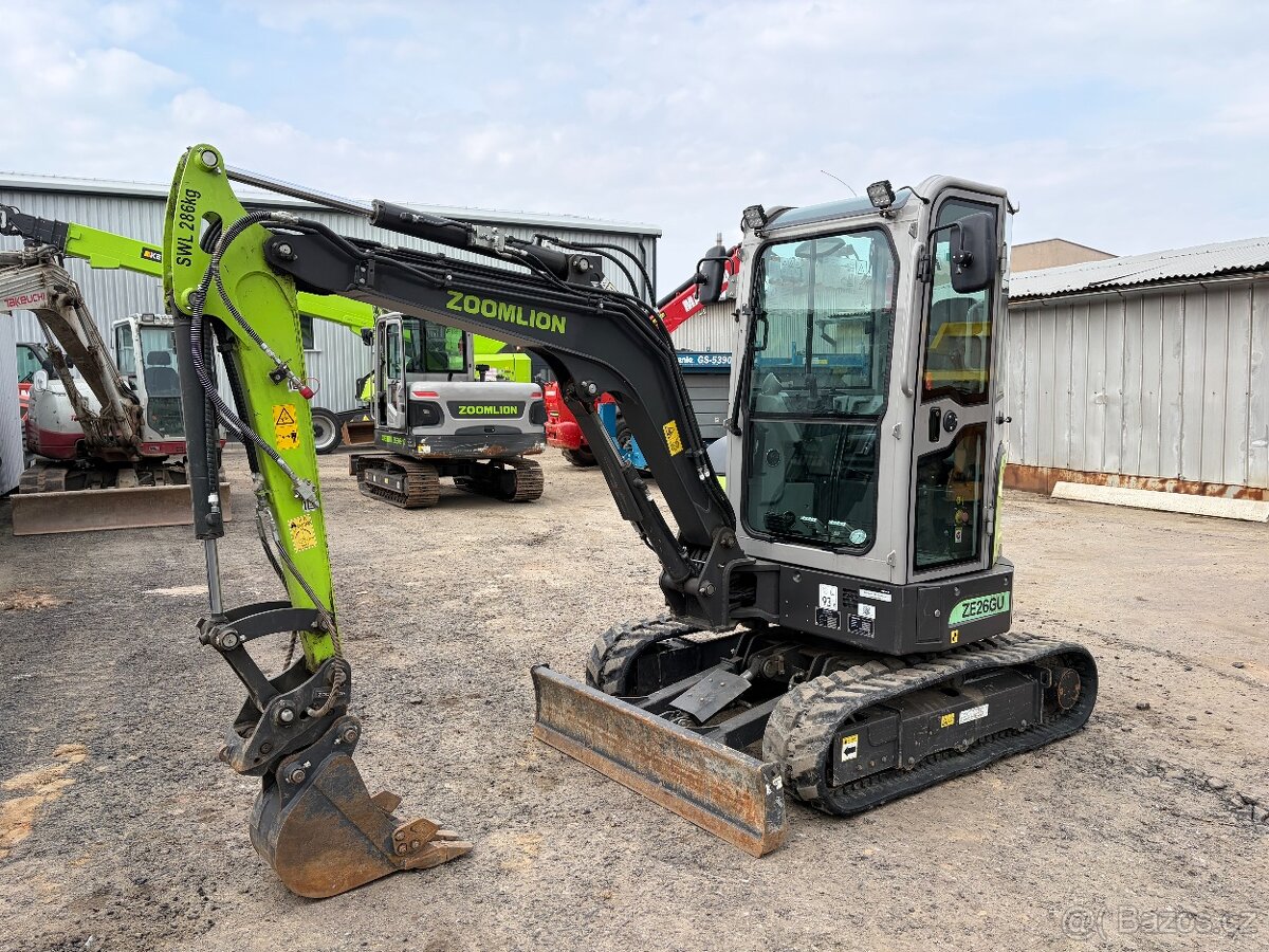 Pásový minibagr ZOOMLION ZE26GU - 5
