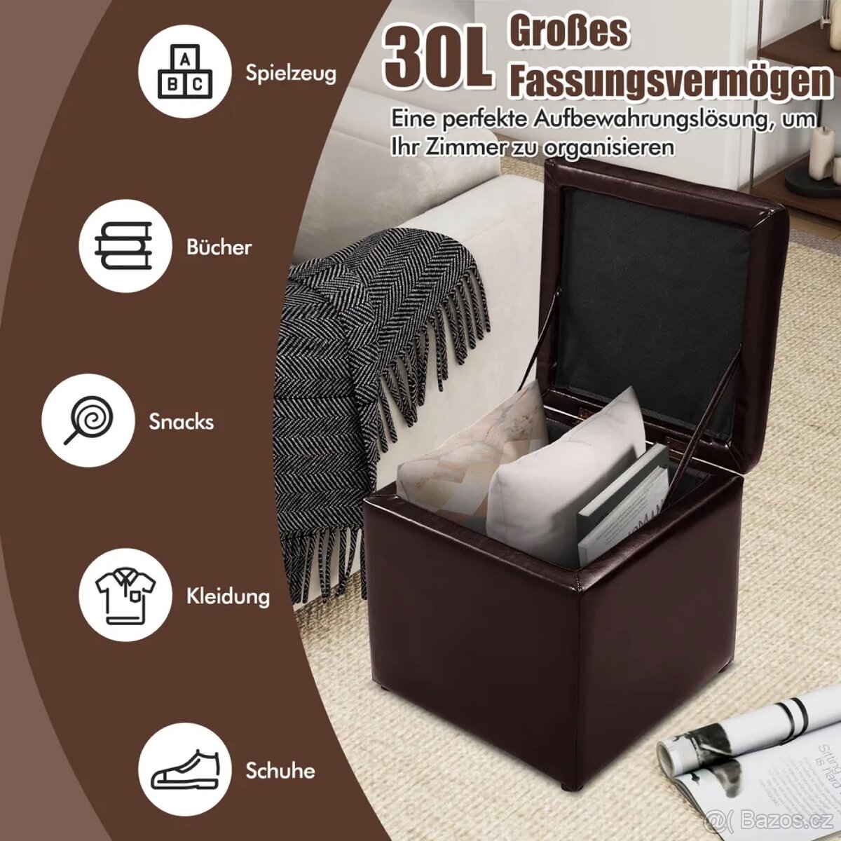 Taburetka s úložným prostorem NOVÁ - 5