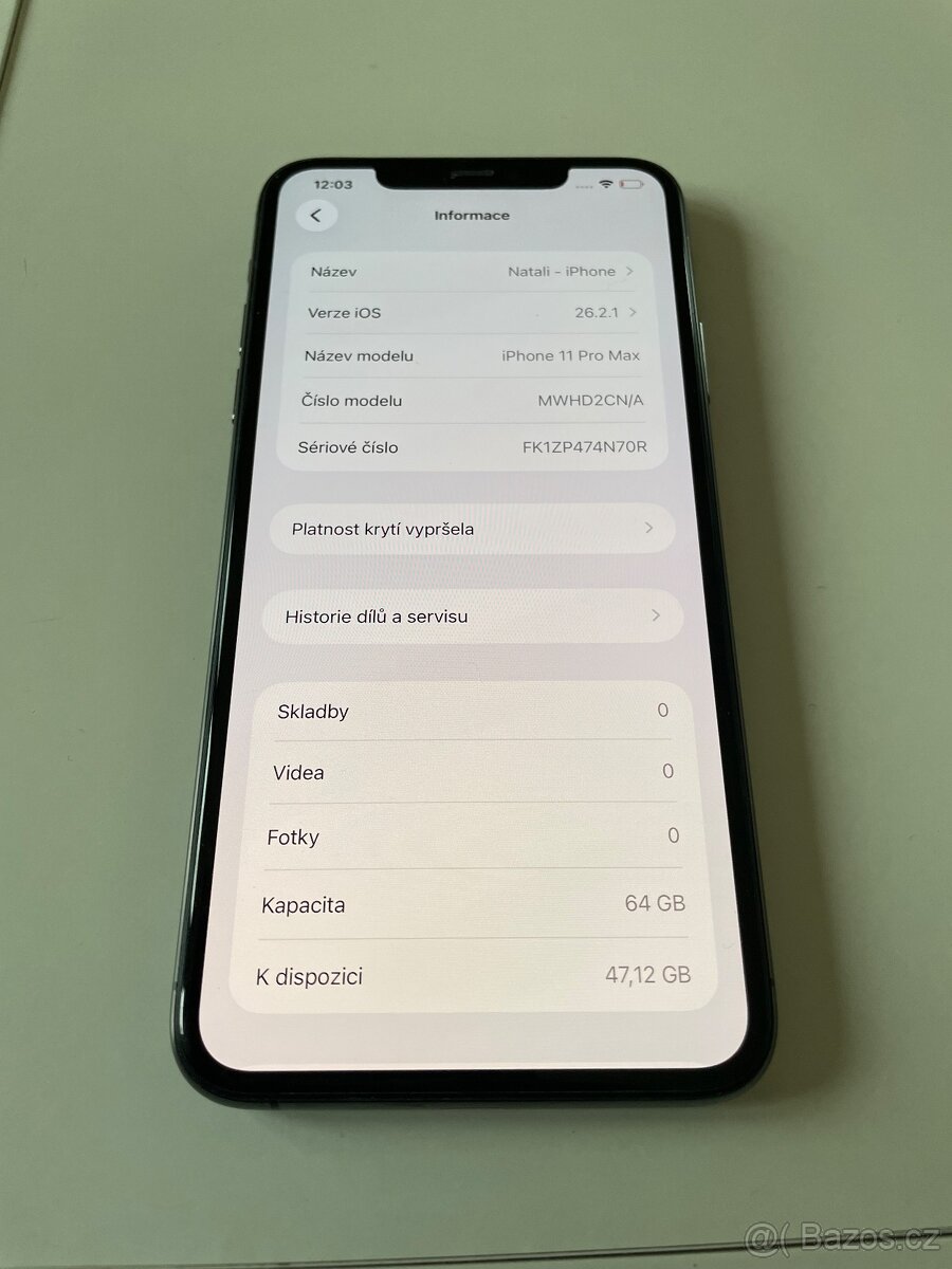 iPhone 11 Pro Max 64GB. Krásný stav - 5