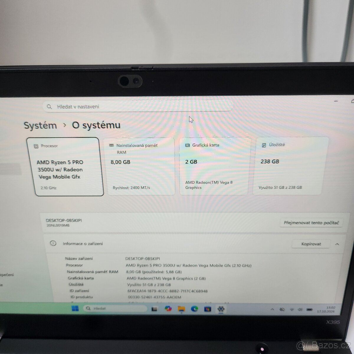 Lenovo Thinkpad X395 - 5