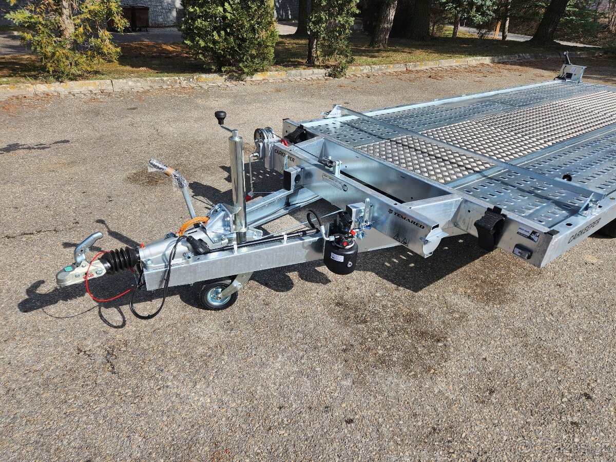 Hydraulická sklopka 500x213cm, 3500kg, výplň ALU, R10C