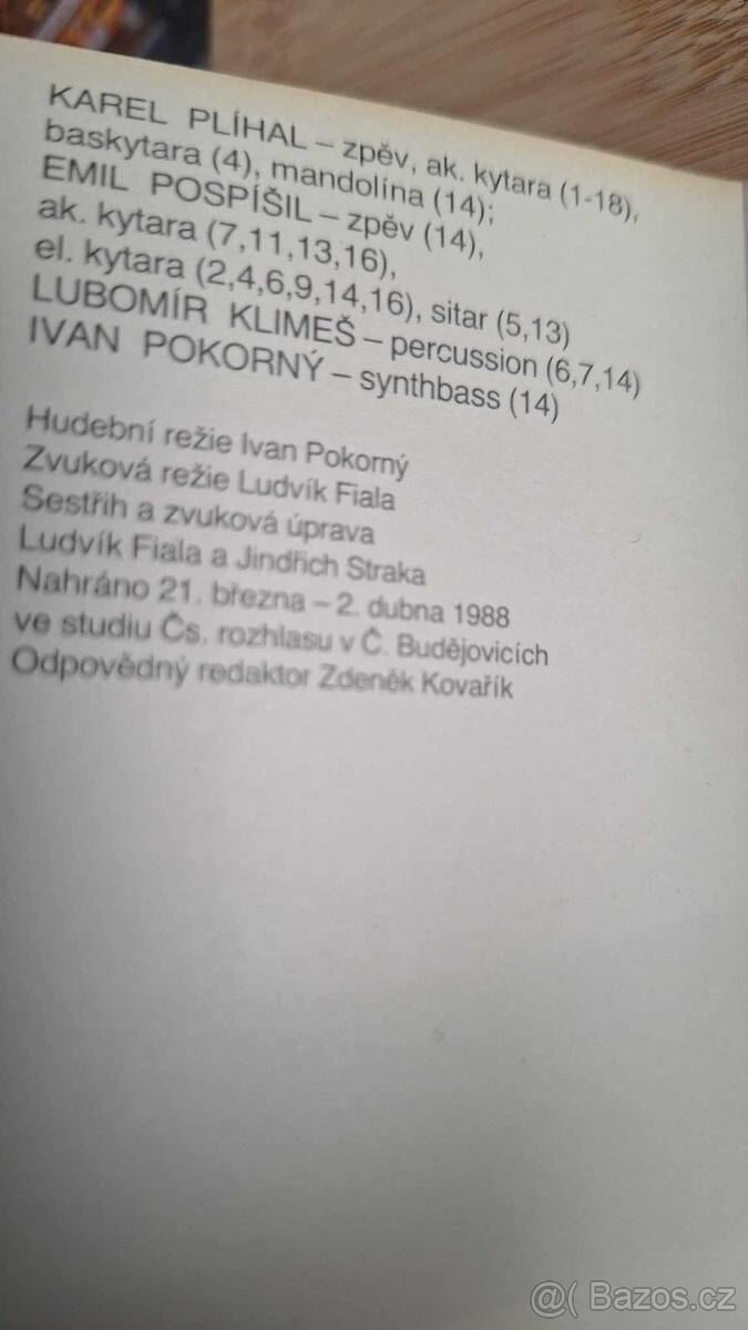 KAREL PLÍHAL - EMIL POSPÍŠIL. MC 1989. - 5