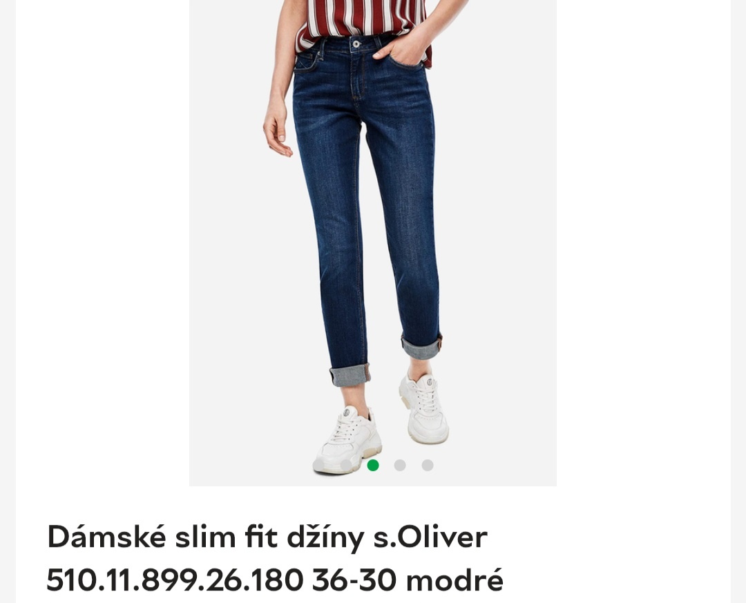 S.Oliver dámské Slim Fit džíny vel. M/L - 5
