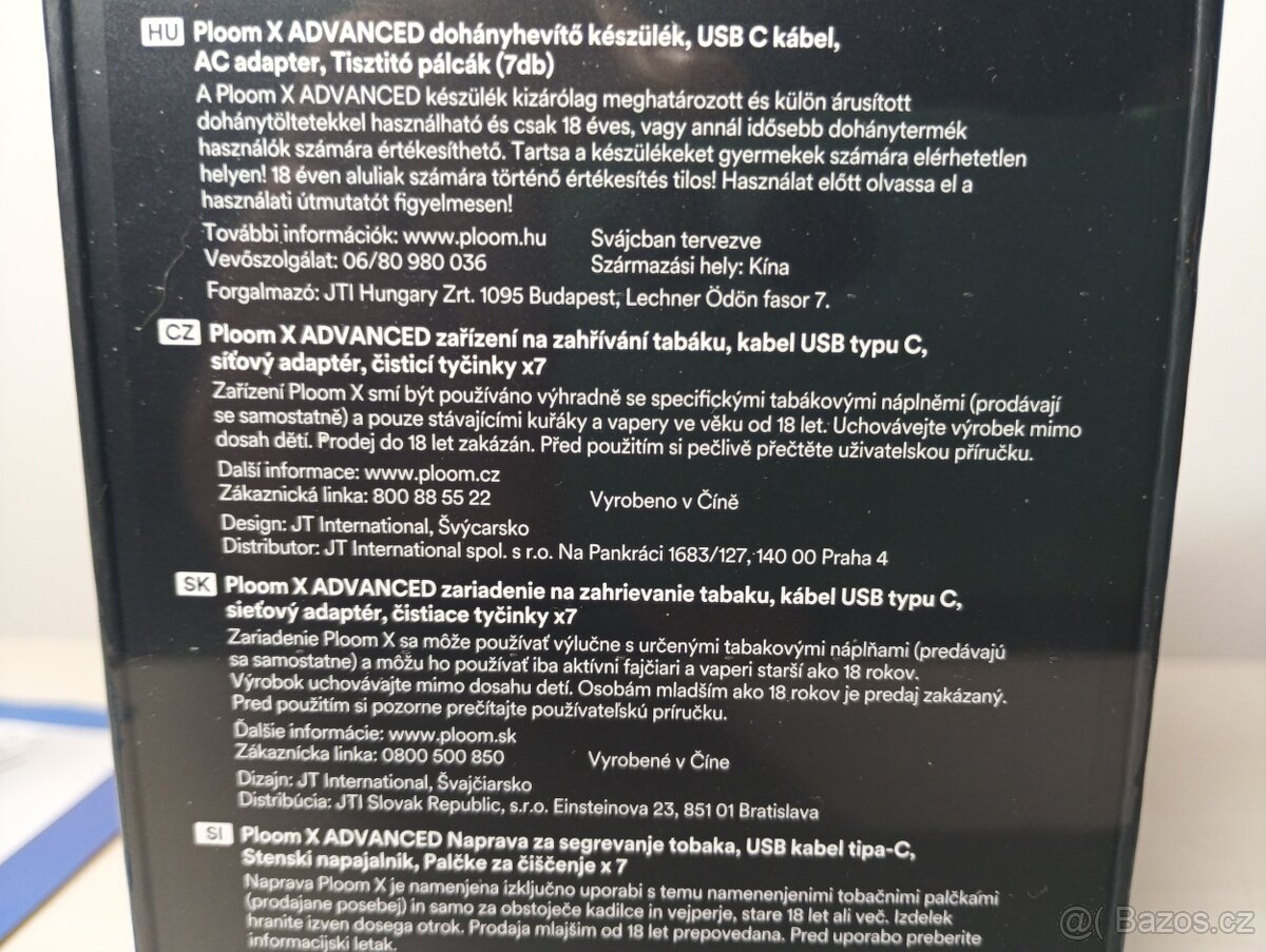 🆕 Nerozbalené Advanced X Ploom - 5