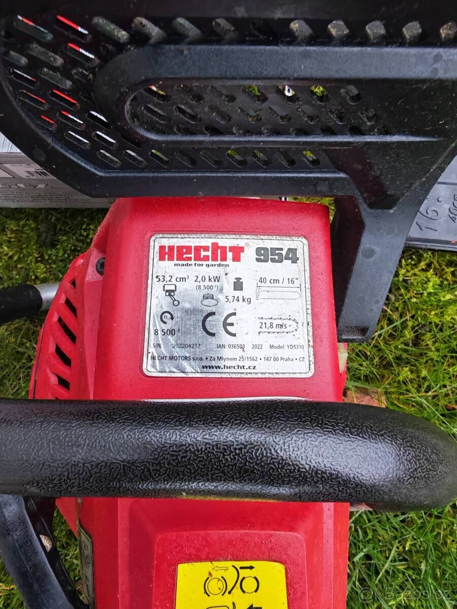 Benzínová řetězová pila - HECHT 954 PC: 3990,- - 5