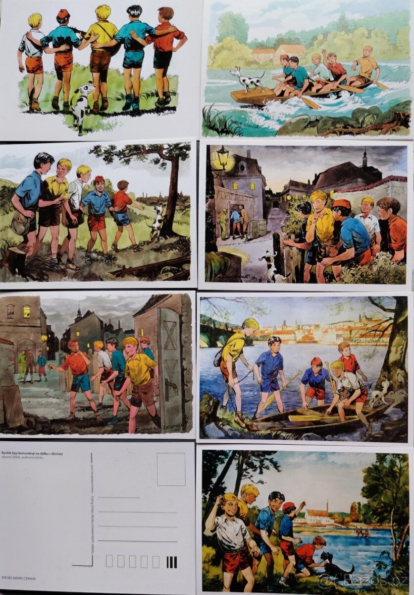 Prodám pohlednice RYCHLÉ ŠÍPY Marko Čermák - 5