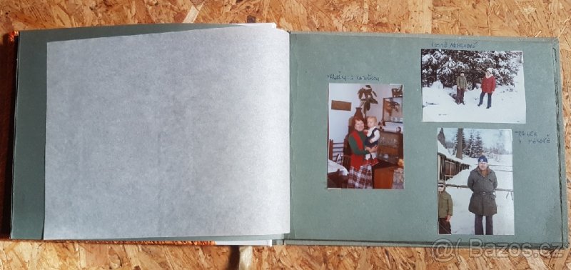 Stará fotoalba + 44x fotografie - 5