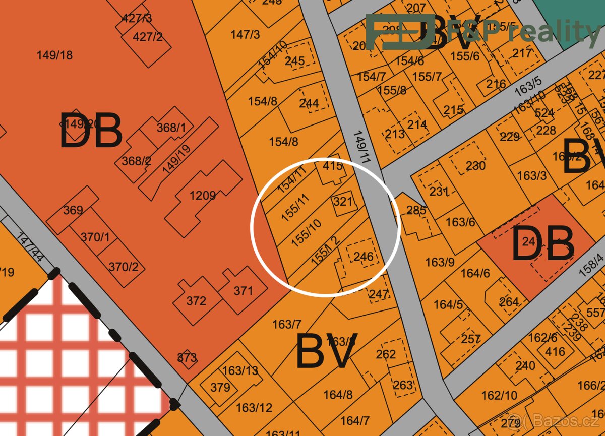 Prodej stavebního pozemku, 427m2, Vrdy - 5