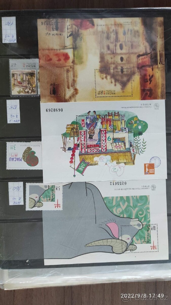 Filatelie-36 prodám album Asie - 5