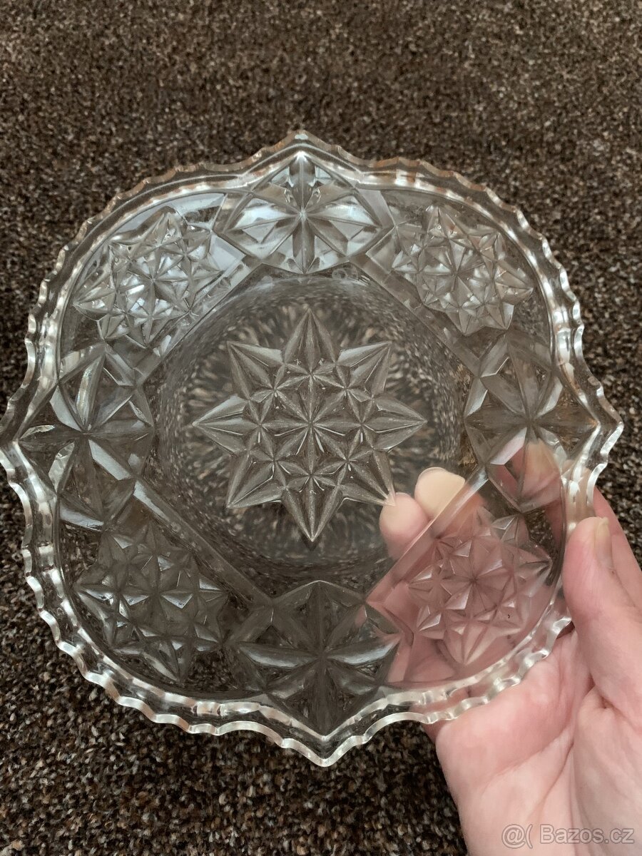 Souprava skleněných talířů - sleva - 5