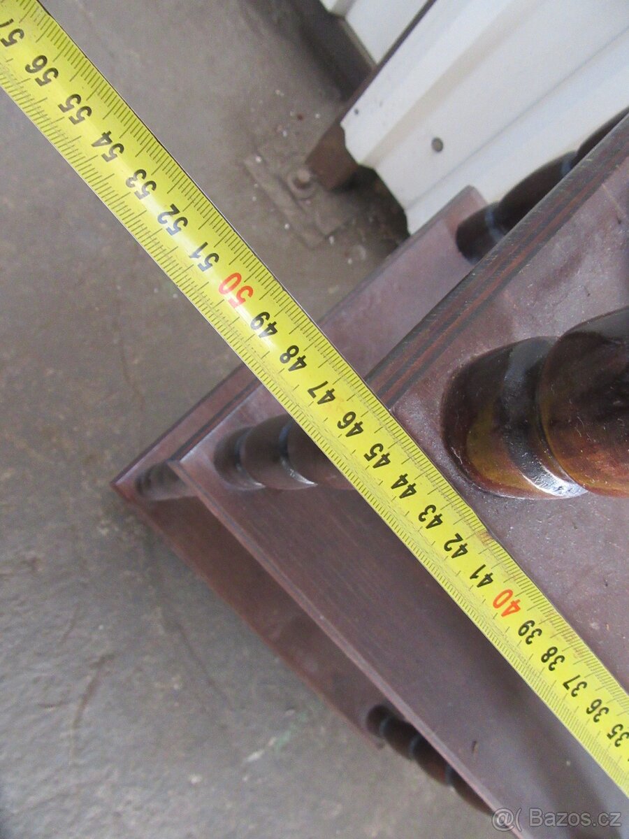 Nabízím starožitný secesní etažer-regál. Původní stav. Nejd - 5