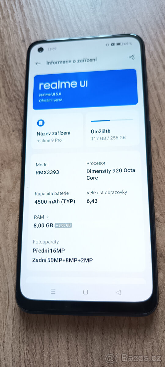 Realme 9 Pro+ 5G 8GB/256GB - 5