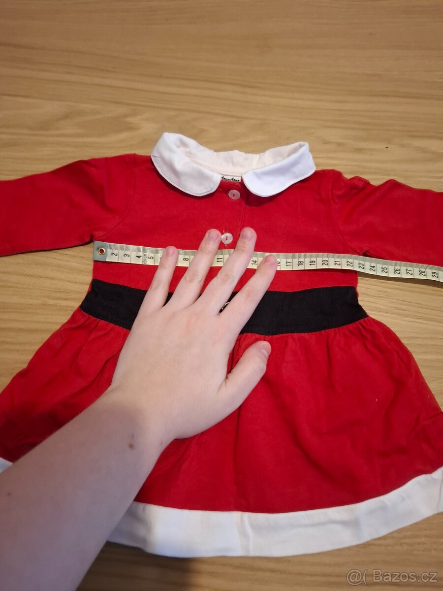 Vánoční dívčí komplet 56 - 5