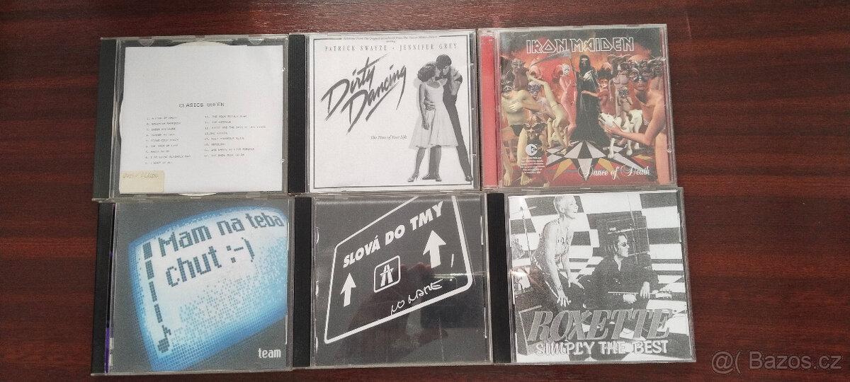 CD a DVD různých žánrů a ročníků. - 5