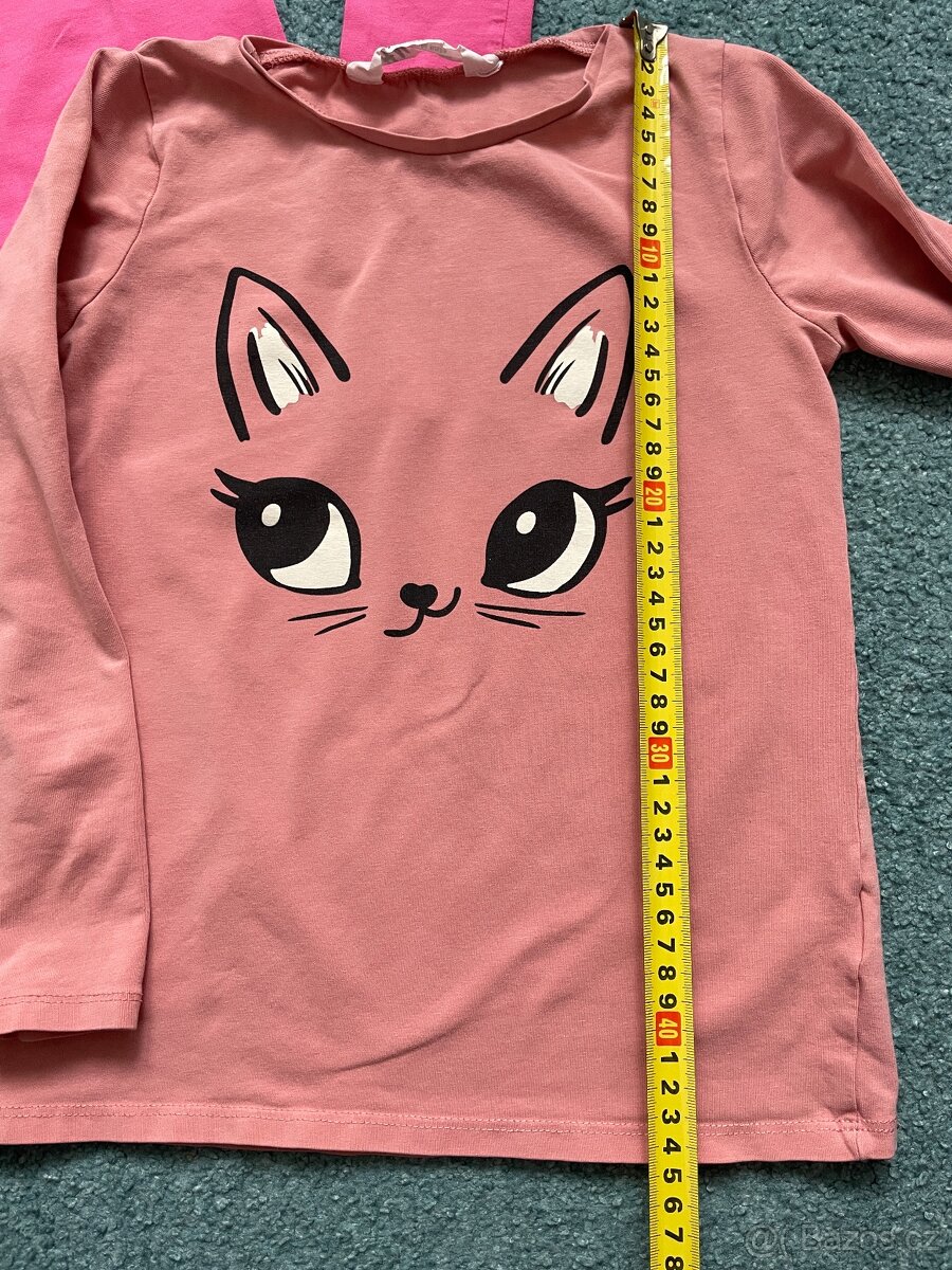 Trička s dlouhým rukávem 6-8 let - 5