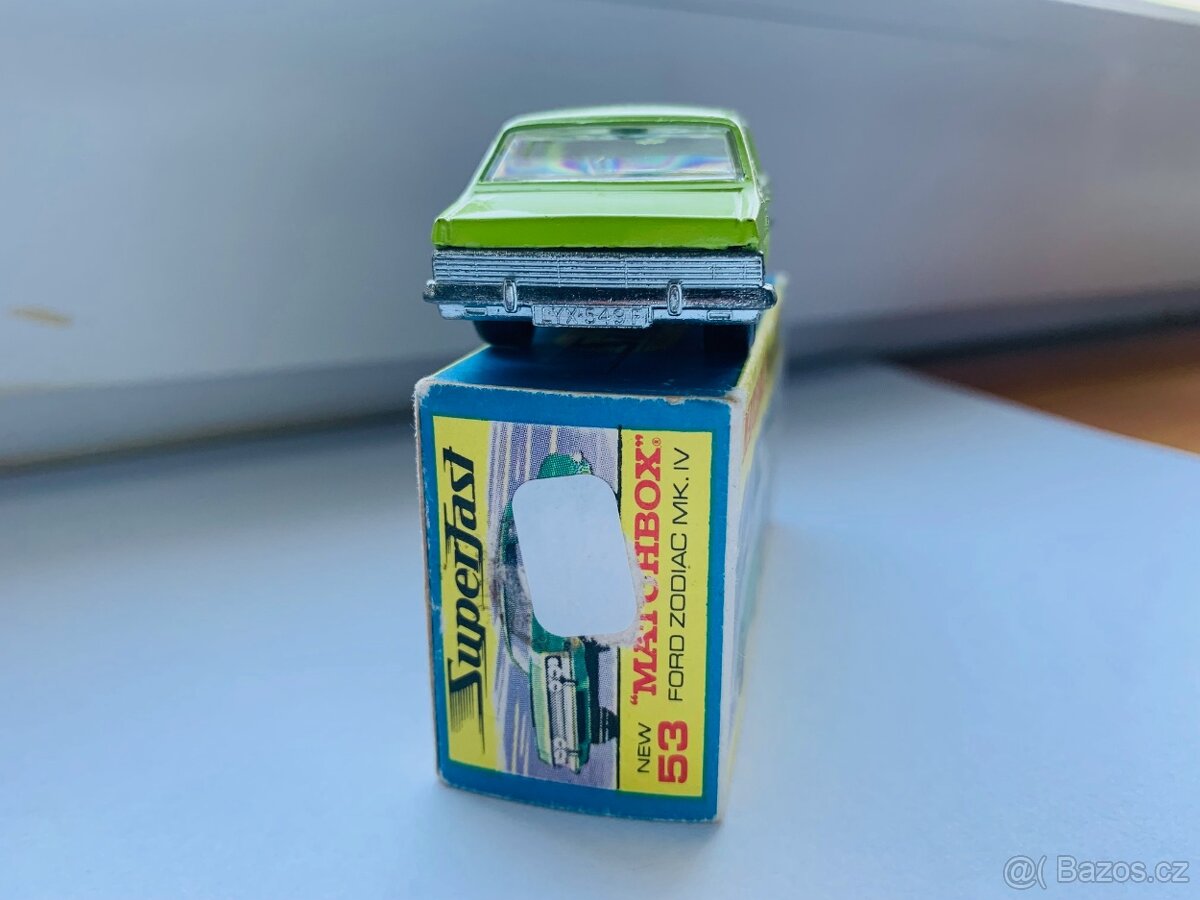 MATCHBOX SUPERFAST 53-FORD ZODIAC -RARITA- - 5