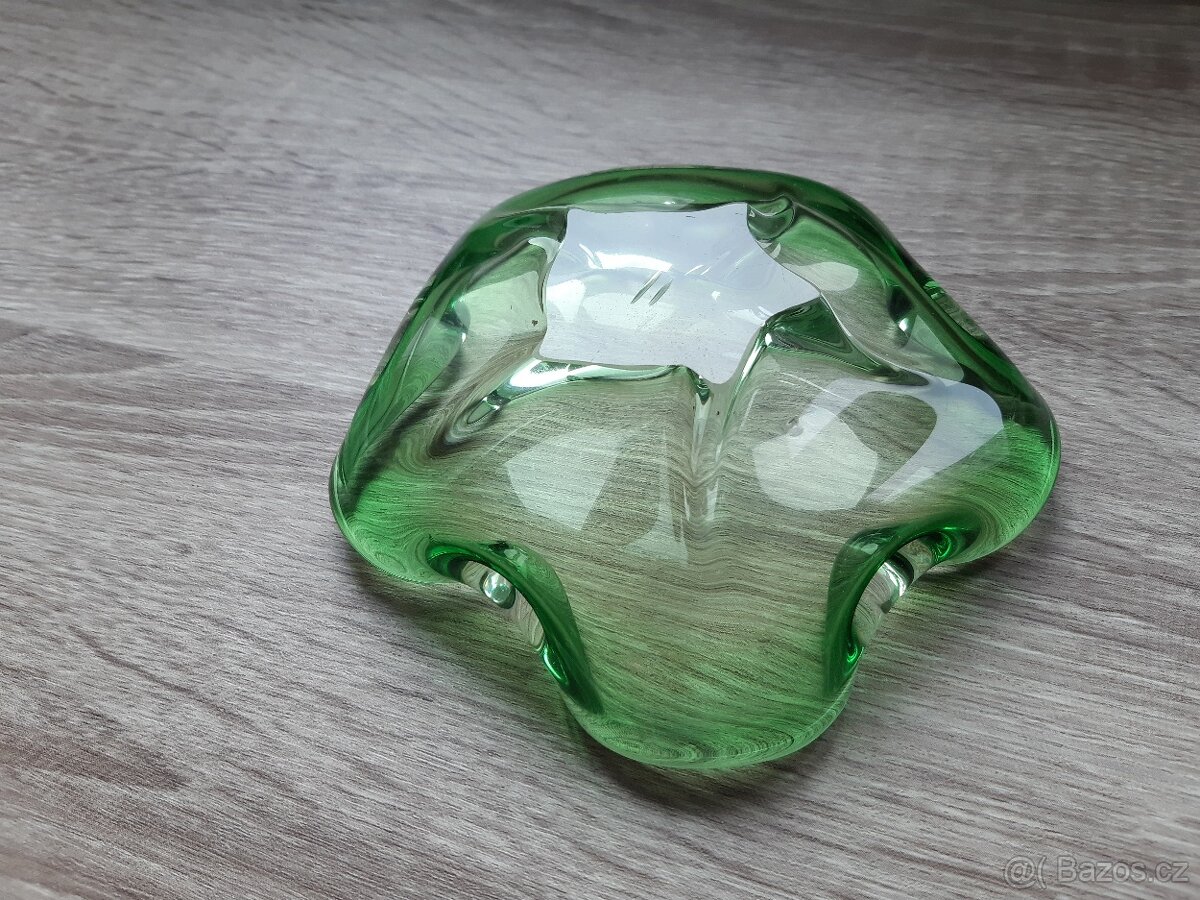 Miska, popelník z hutního skla - 5