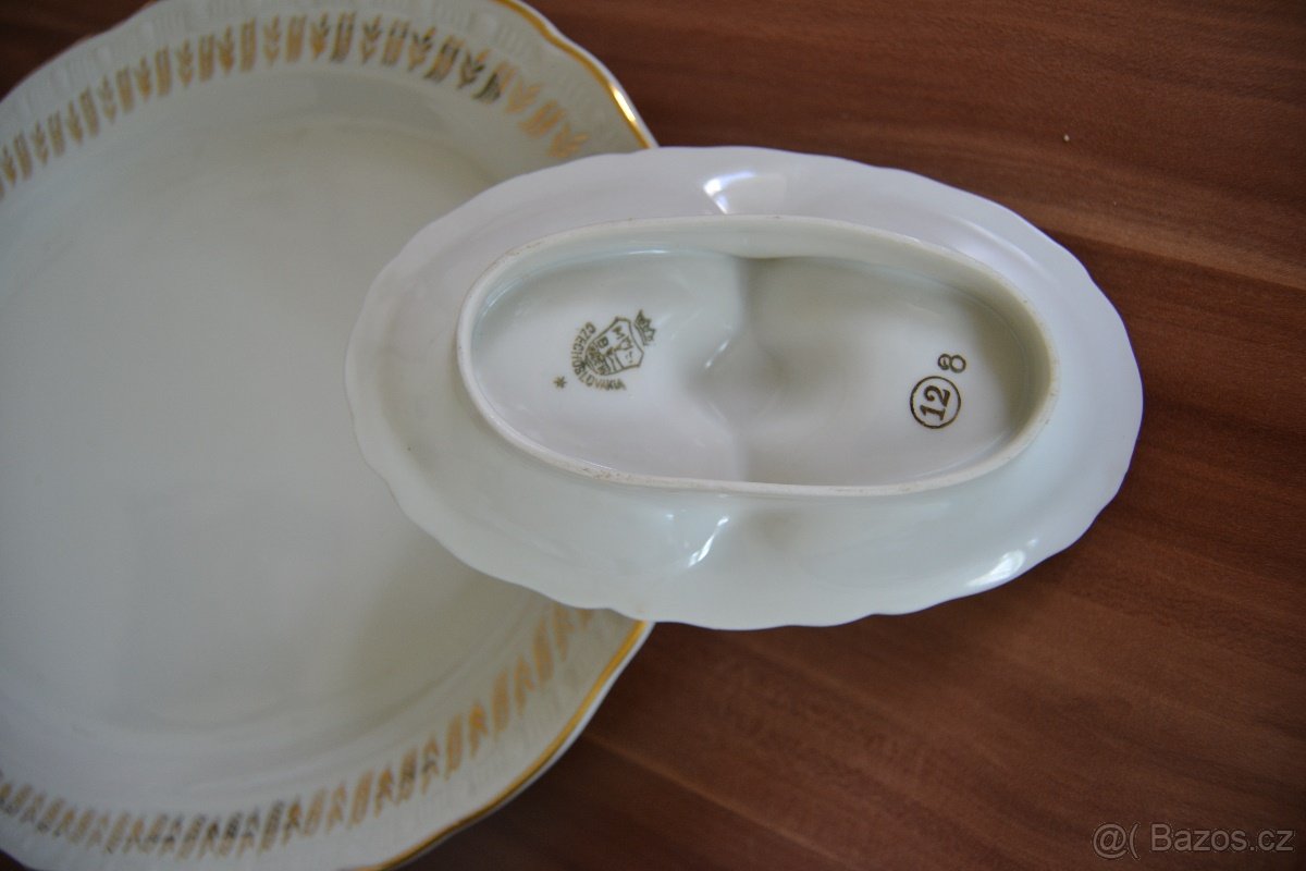 KRÁSNÝ STAROŽITNÝ SERVIS - značeno - 5