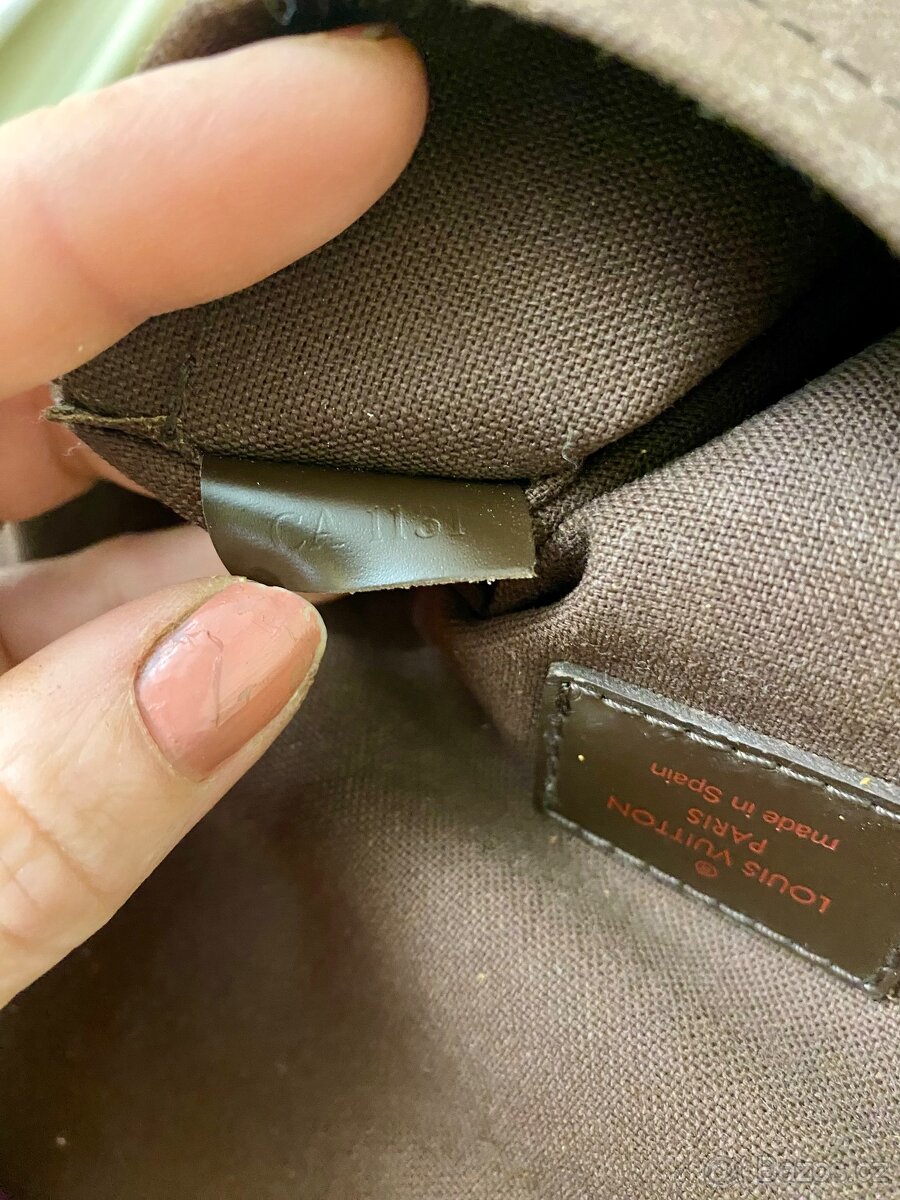 LOUIS VUITTON Brooklyn PM Damier Ebene Canvas - 5