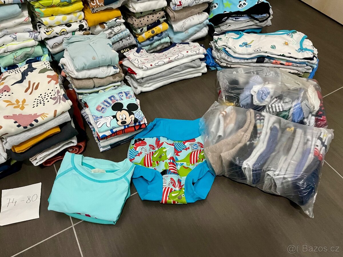 Oblečení velikost 74-80 - 5
