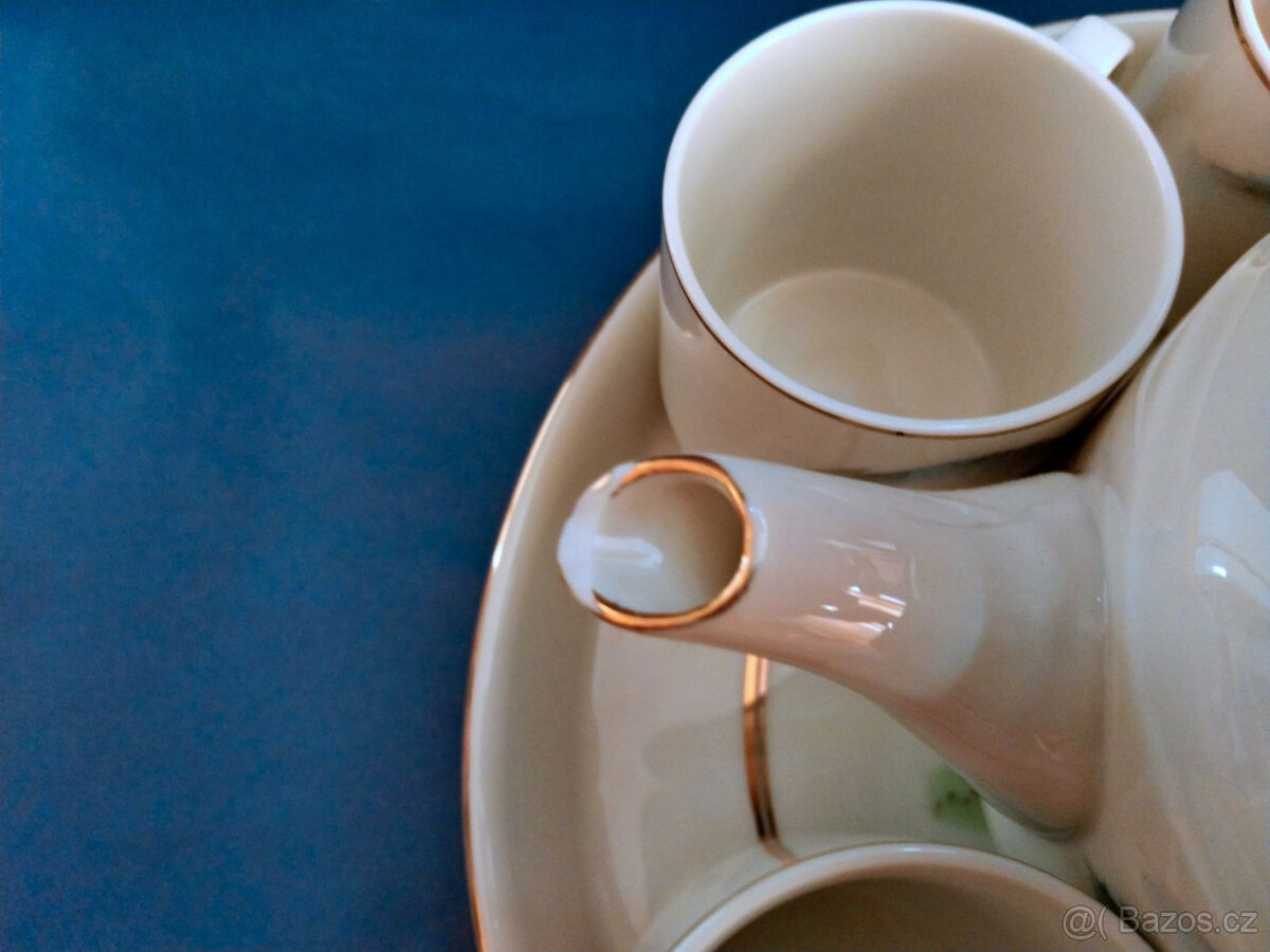 Čínská čajová souprava s malými koflíčky - 5