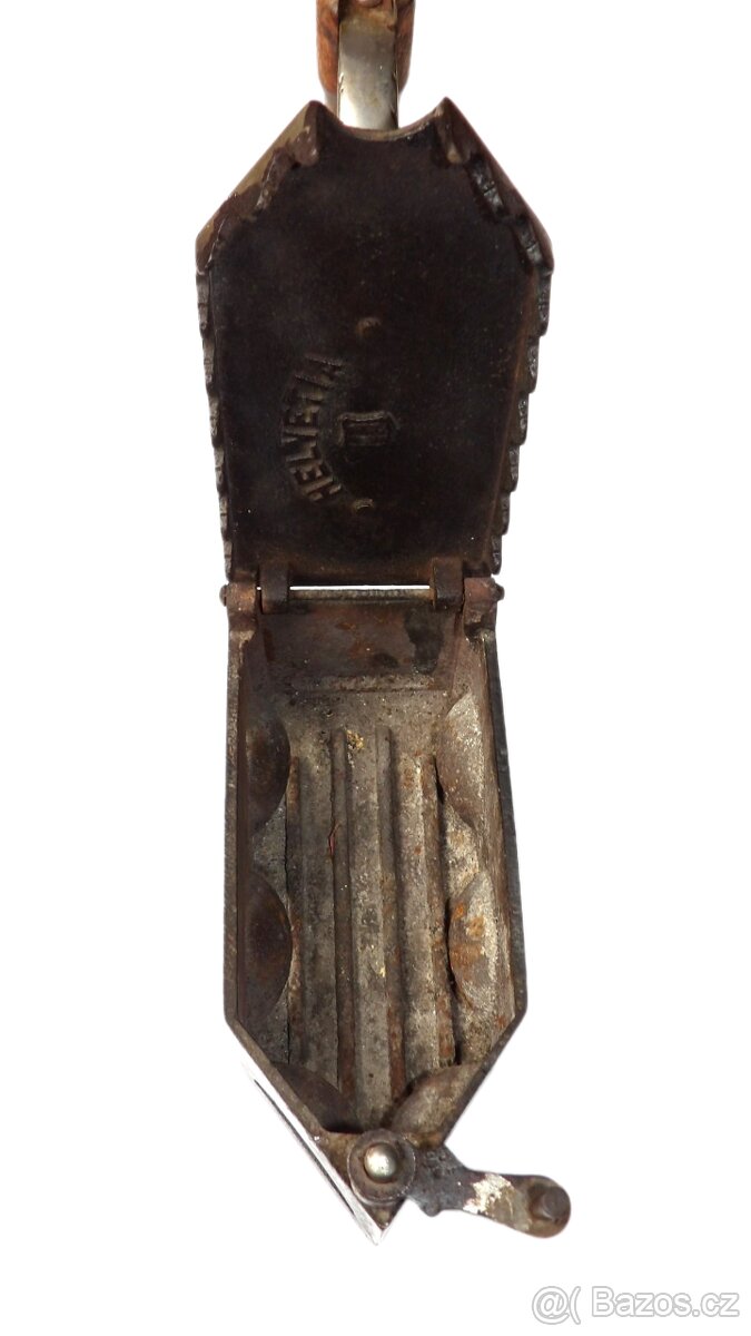 Žehlička na dřevěné uhlí - Rakousko-Uhersko - 5